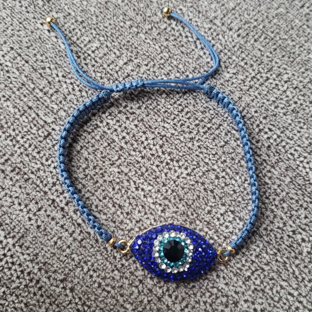 Blue Eye braclet / pulsera de ojo azul